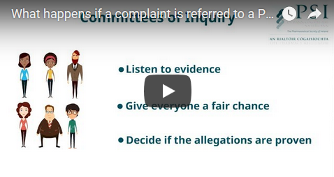 Video - what happens if a complaint we receive is referred to an inquiry